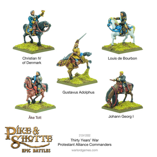 Epic Battles: Pike & Shotte - Battles - Thirty Years War Protestant Alliance Commanders