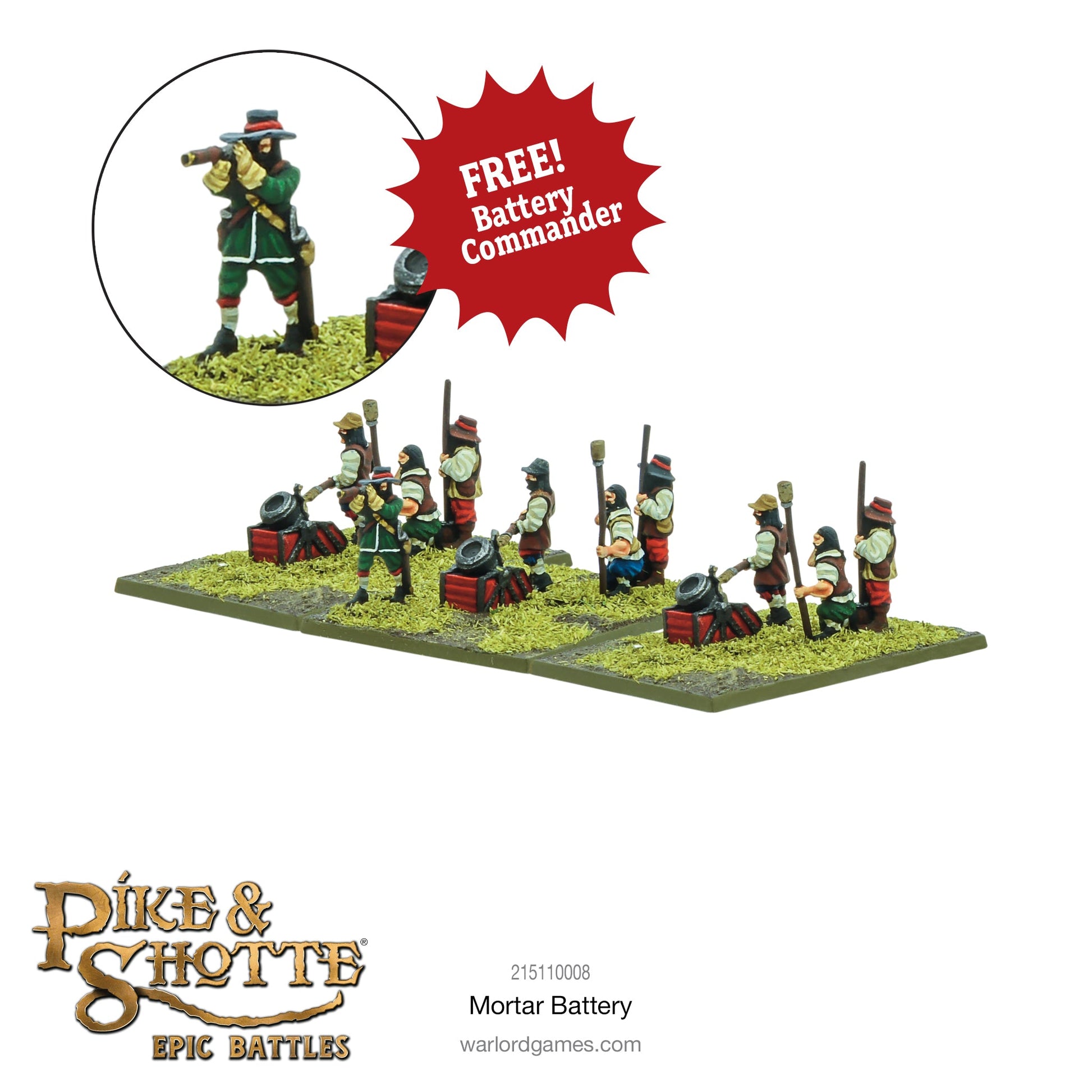 Epic Battles: Pike & Shotte - Battles - Mortar Battery