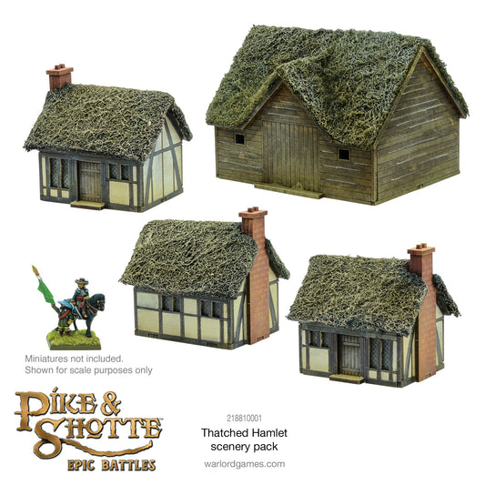 Epic Battles: Pike & Shotte - Battles - Thatched Hamlet scenery pack