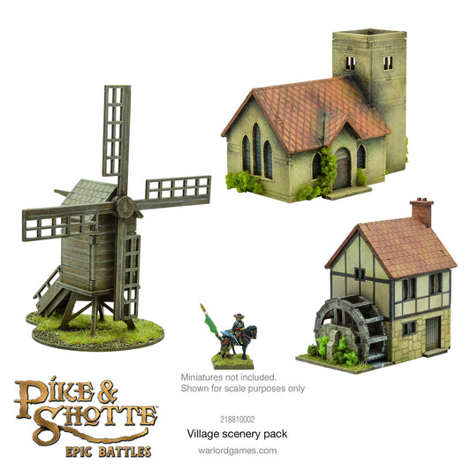Epic Battles: Pike & Shotte - Battles - Village scenery pack