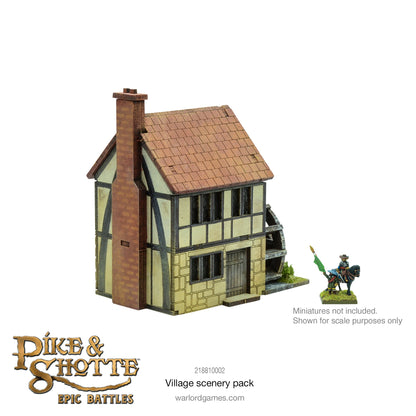 Epic Battles: Pike & Shotte - Battles - Village scenery pack