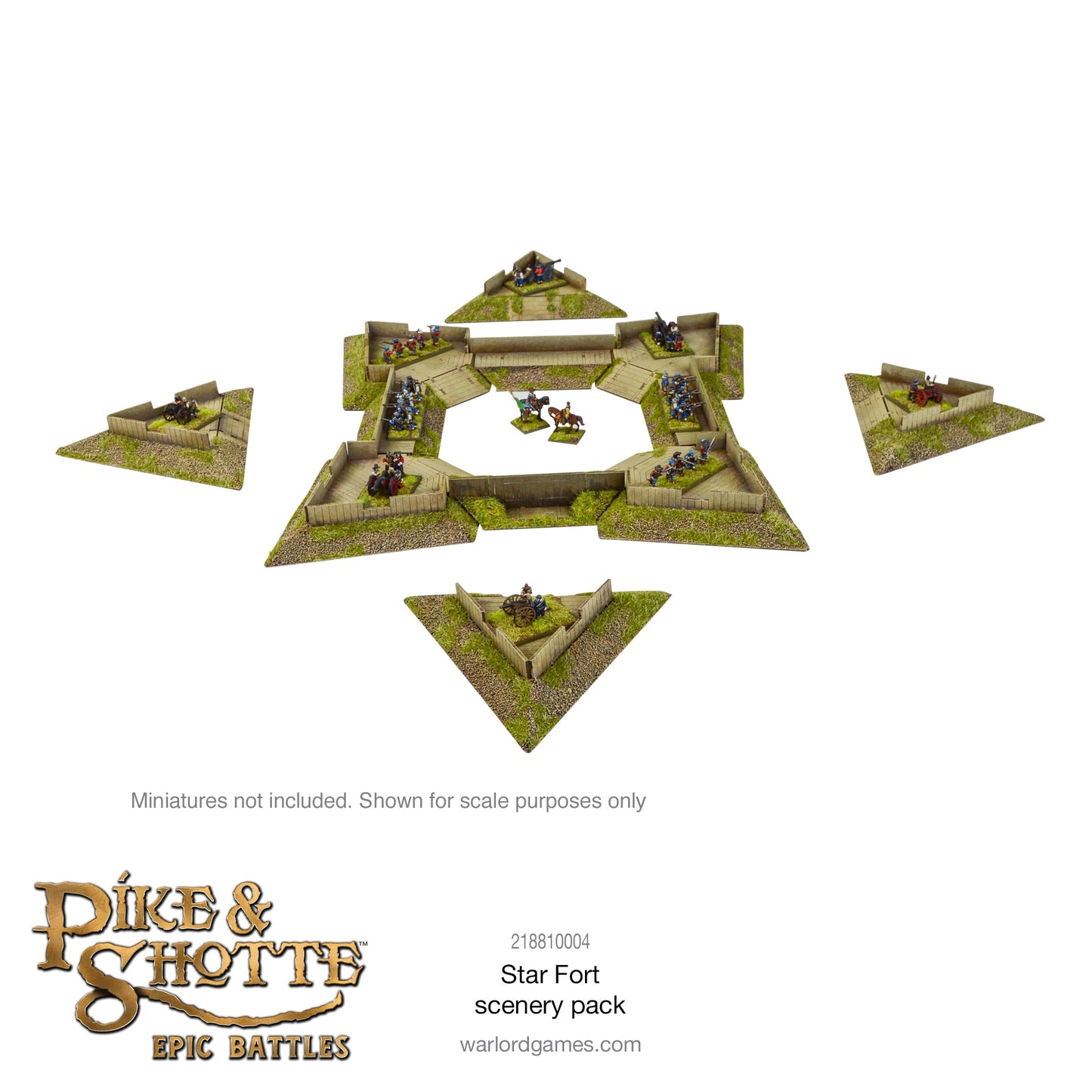 Epic Battles: Pike & Shotte - Battles - Star Fort Scenery Pack