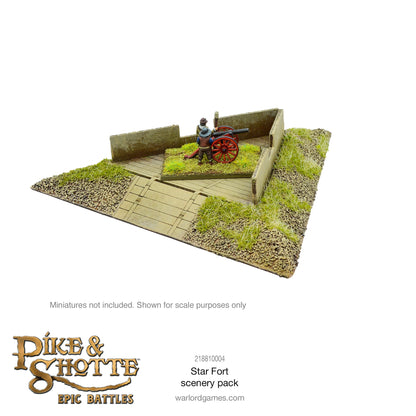 Epic Battles: Pike & Shotte - Battles - Star Fort Scenery Pack