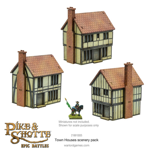 Epic Battles: Pike & Shotte - Battles - Town Houses Scenery Pack