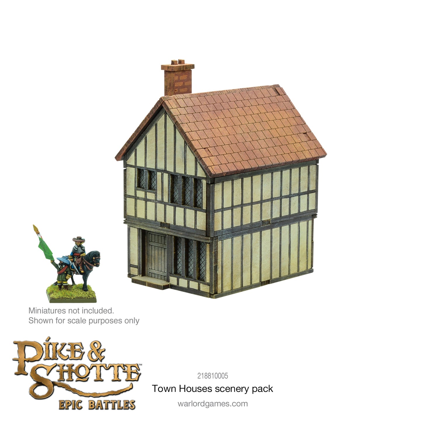Epic Battles: Pike & Shotte - Battles - Town Houses Scenery Pack