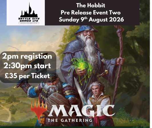 Event: MTG The Hobbit Pre-Release - Sunday 9th August 2026