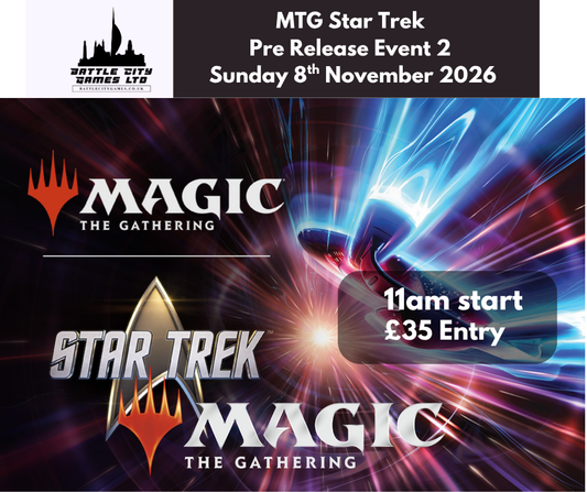 MTG Star Trek – Pre-Release Event 8th November