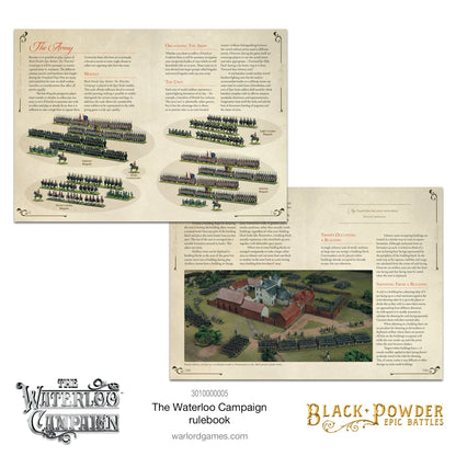 Epic Battles: Waterloo - Battles: The Waterloo Campaign Rulebook