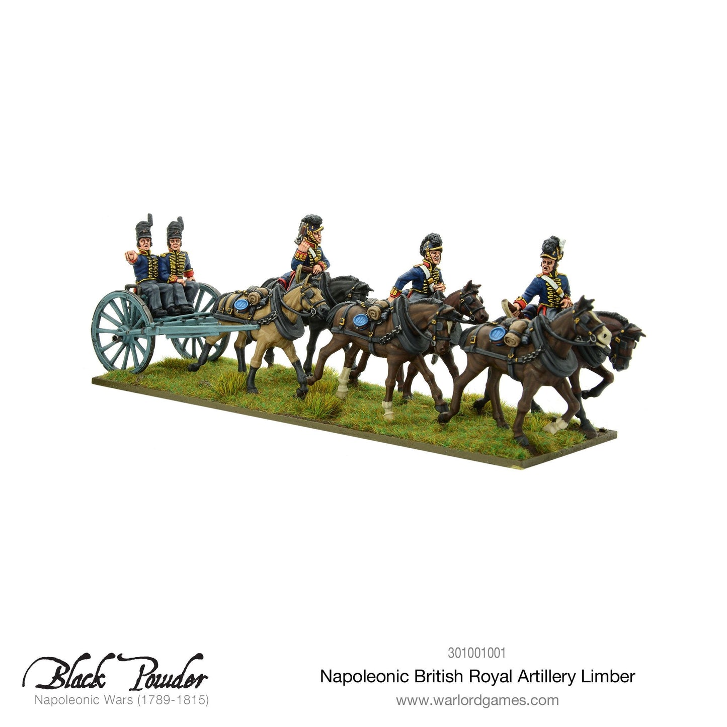 Black Powder: British - Napoleonic British Royal Artillery limber