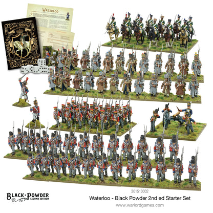Black Powder: British - Waterloo - Black Powder 2nd edition Starter Set (German Edition)