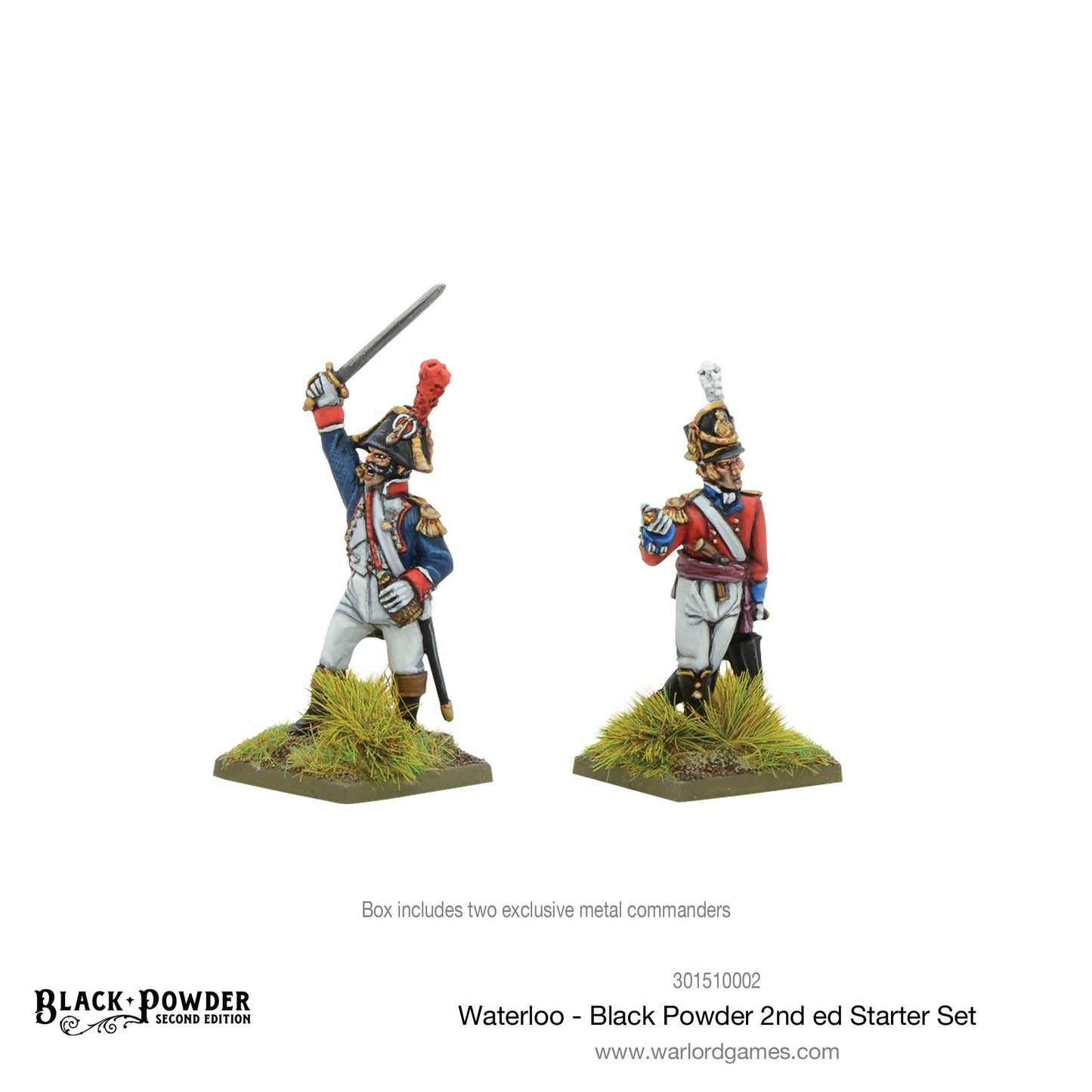 Black Powder: British - Waterloo - Black Powder 2nd edition Starter Set (German Edition)