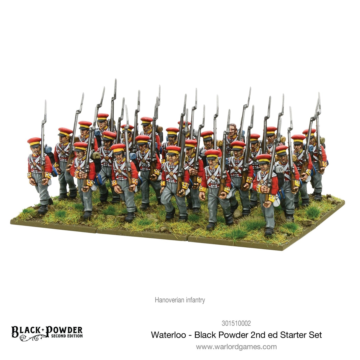 Black Powder: British - Waterloo - Black Powder 2nd edition Starter Set (German Edition)