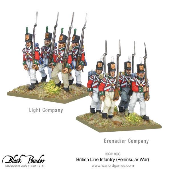 Black Powder: British - British Line Infantry (Peninsular War)