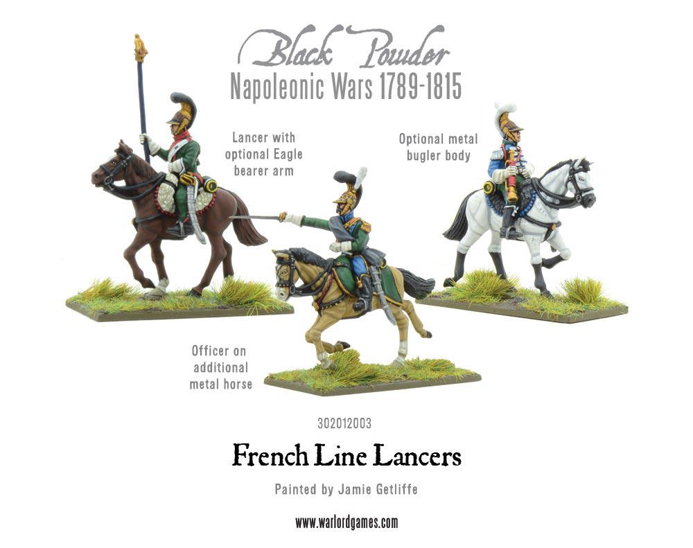 Black Powder: French - Napoleonic French Line Lancers