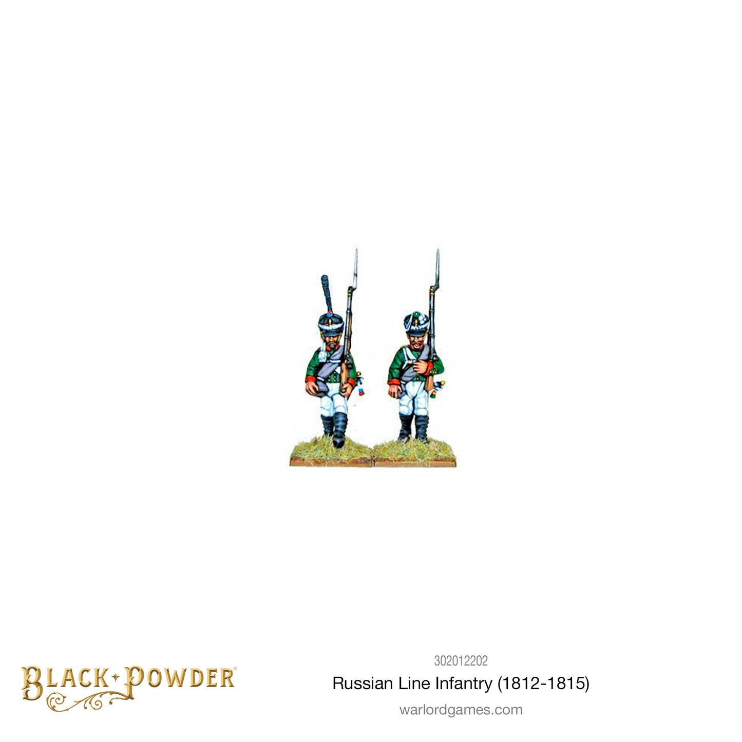 Black Powder: Napoleonic Wars: Russian Line Infantry (1812-1815) plastic boxed set