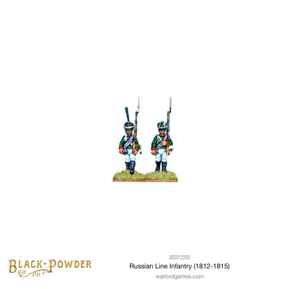 Black Powder: Napoleonic Wars: Russian Line Infantry (1812-1815) plastic boxed set