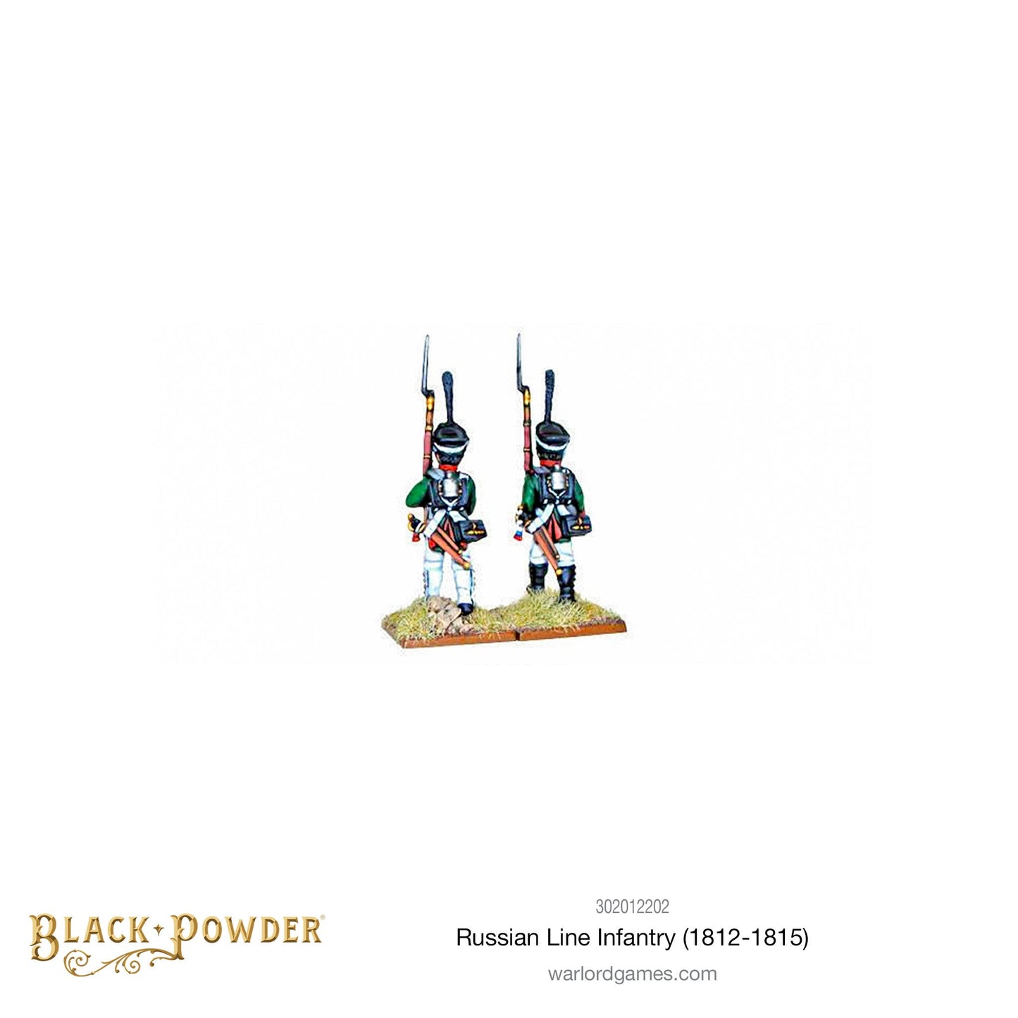 Black Powder: Napoleonic Wars: Russian Line Infantry (1812-1815) plastic boxed set