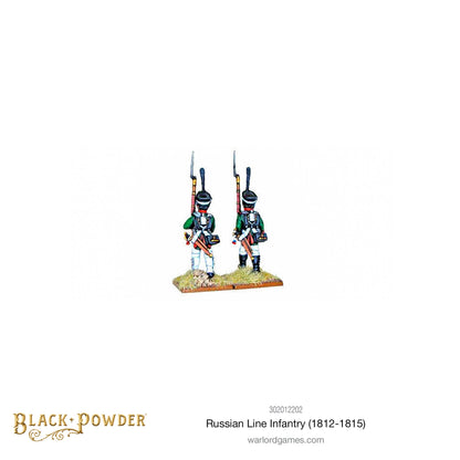 Black Powder: Napoleonic Wars: Russian Line Infantry (1812-1815) plastic boxed set