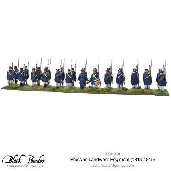 Black Powder: Prussians - Prussian Landwehr regiment 1813-1815