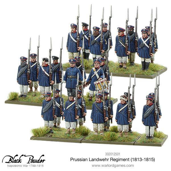 Black Powder: Prussians - Prussian Landwehr regiment 1813-1815