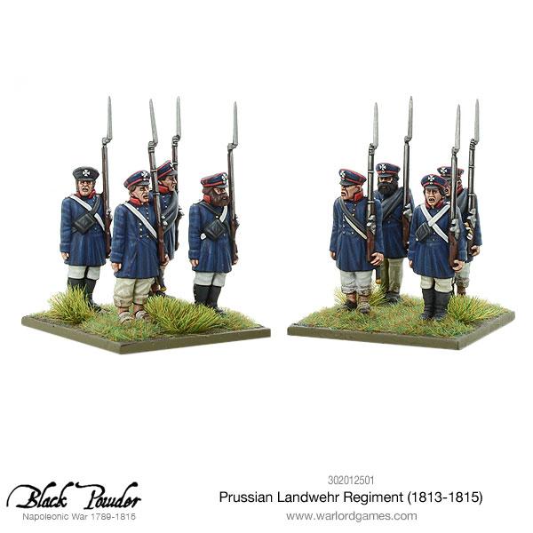 Black Powder: Prussians - Prussian Landwehr regiment 1813-1815