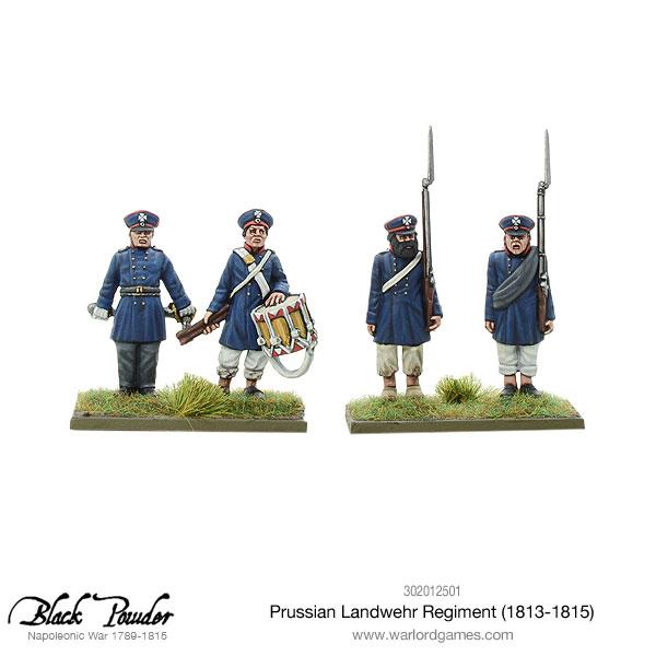 Black Powder: Prussians - Prussian Landwehr regiment 1813-1815