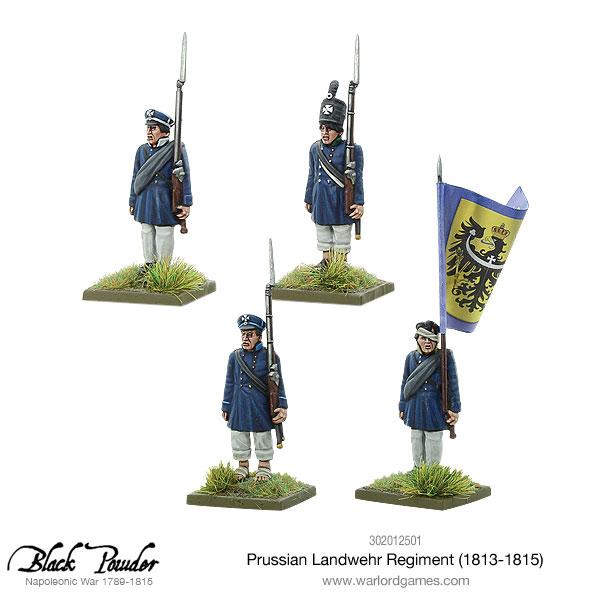 Black Powder: Prussians - Prussian Landwehr regiment 1813-1815