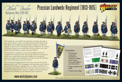 Black Powder: Prussians - Prussian Landwehr regiment 1813-1815