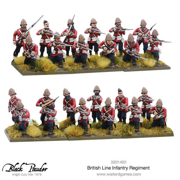 Black Powder: Anglo-Zulu War: British Line Infantry Regiment