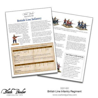 Black Powder: Anglo-Zulu War: British Line Infantry Regiment