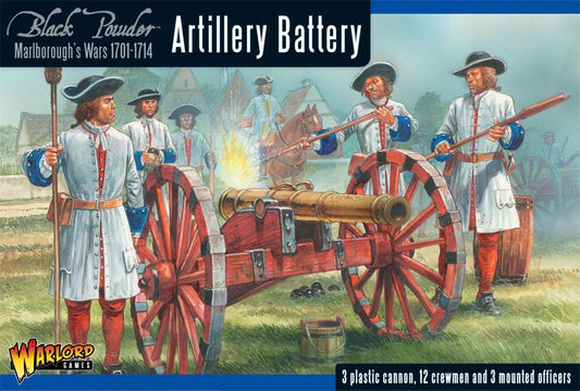 Black Powder: Marlborough's Wars: Artillery battery