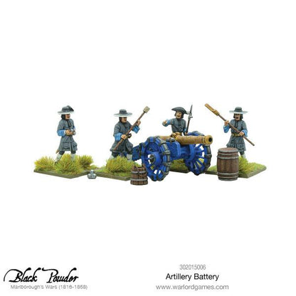 Black Powder: Marlborough's Wars: Artillery battery