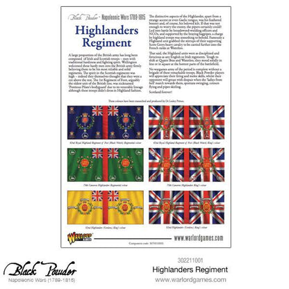 Black Powder: British - Highlanders Regiment