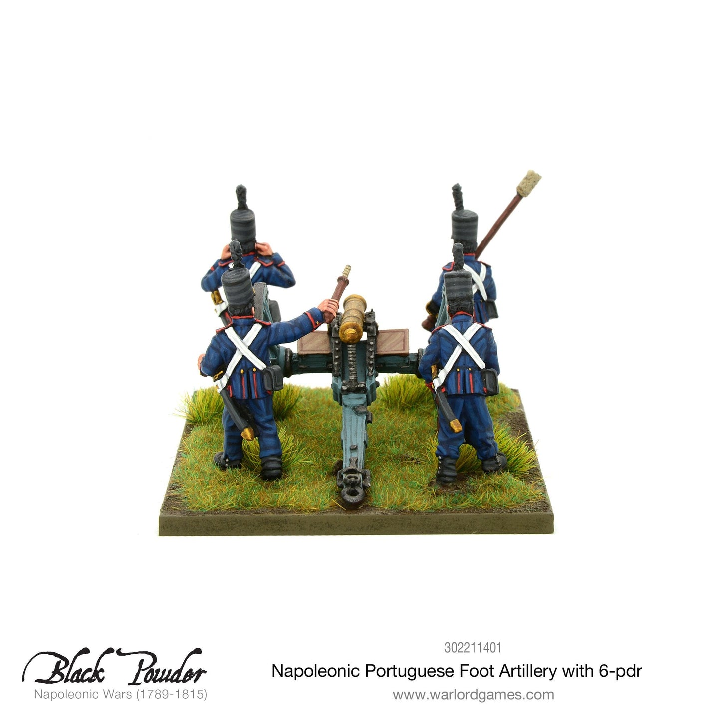 Black Powder: Napoleonic Portuguese Foot Artillery with 6-pdr