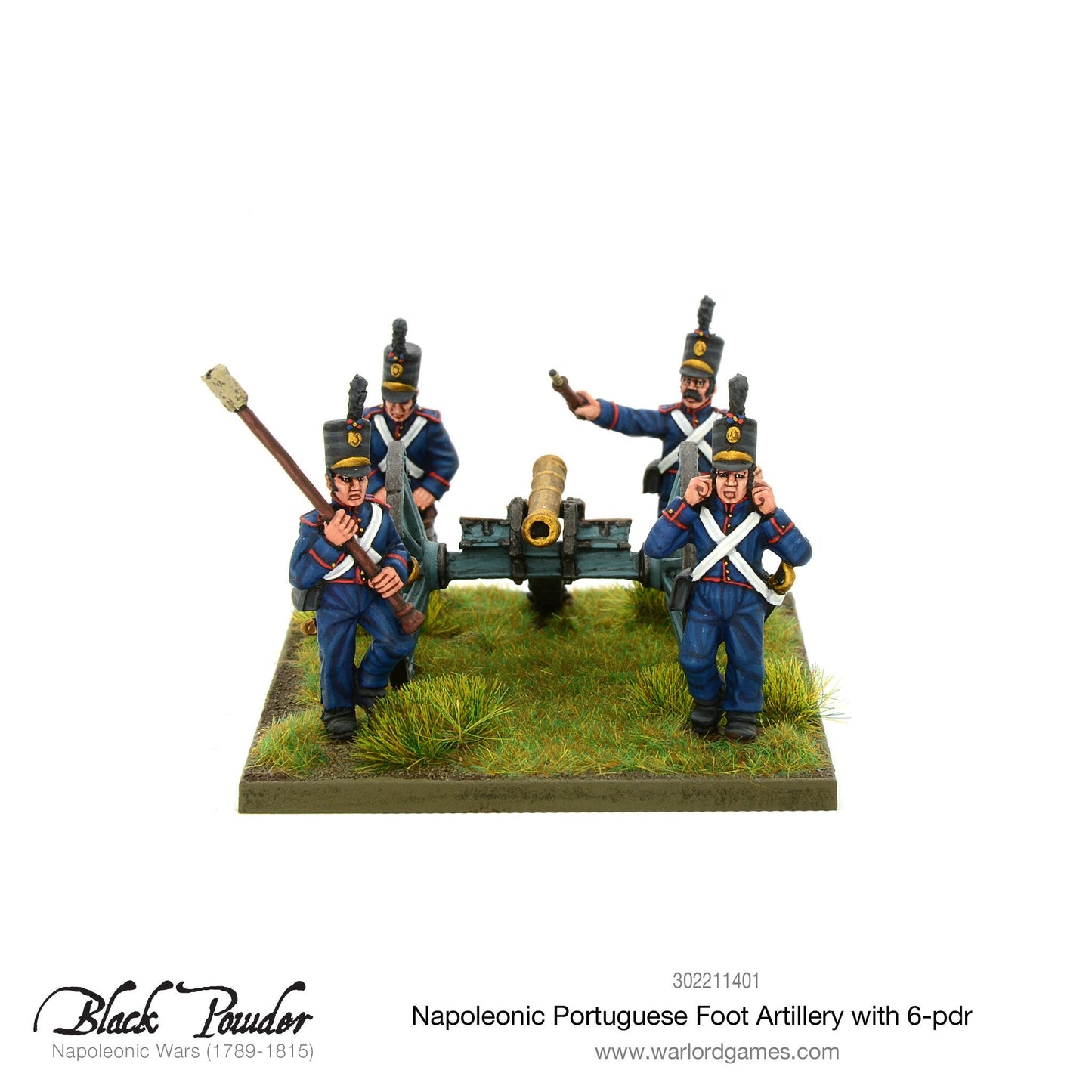 Black Powder: Napoleonic Portuguese Foot Artillery with 6-pdr