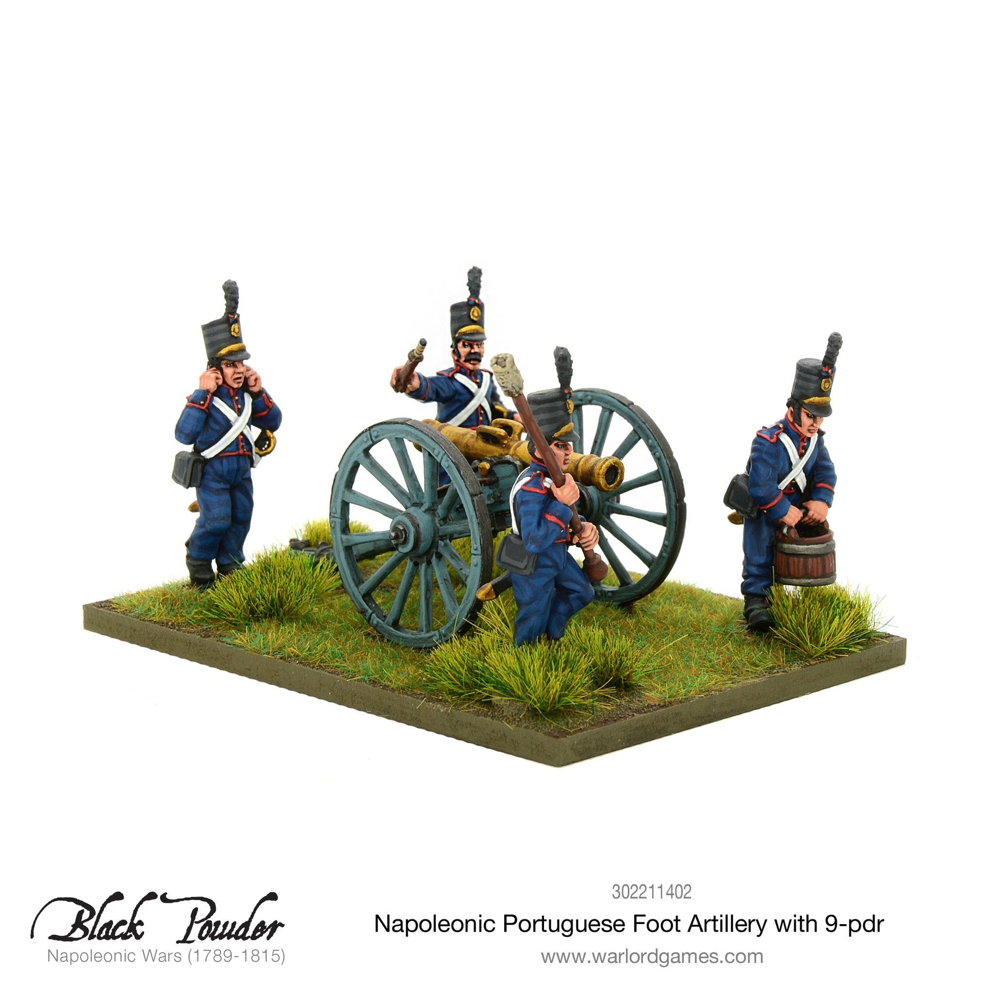 Black Powder: Napoleonic Portuguese Foot Artillery with 9-pdr