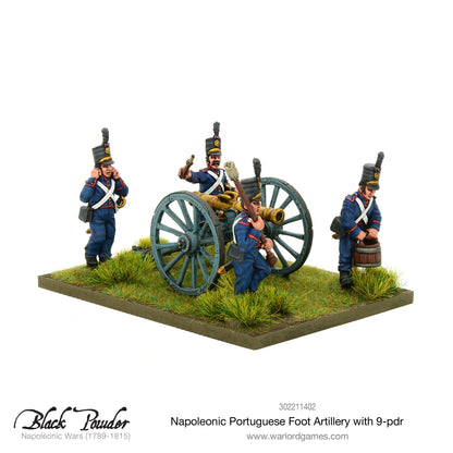 Black Powder: Napoleonic Portuguese Foot Artillery with 9-pdr