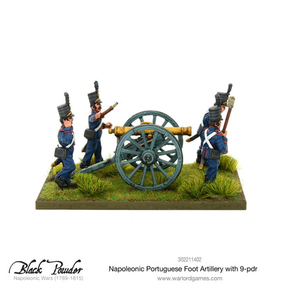 Black Powder: Napoleonic Portuguese Foot Artillery with 9-pdr