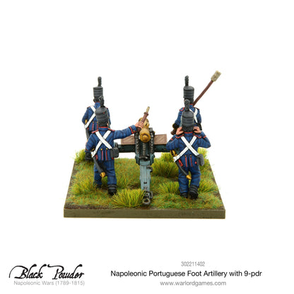 Black Powder: Napoleonic Portuguese Foot Artillery with 9-pdr