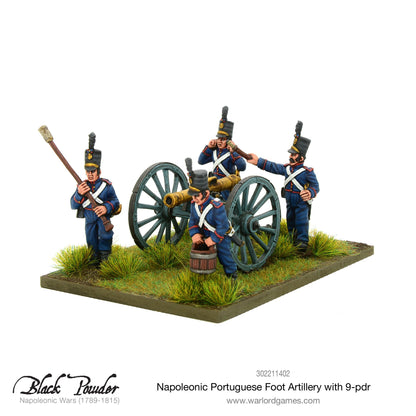 Black Powder: Napoleonic Portuguese Foot Artillery with 9-pdr