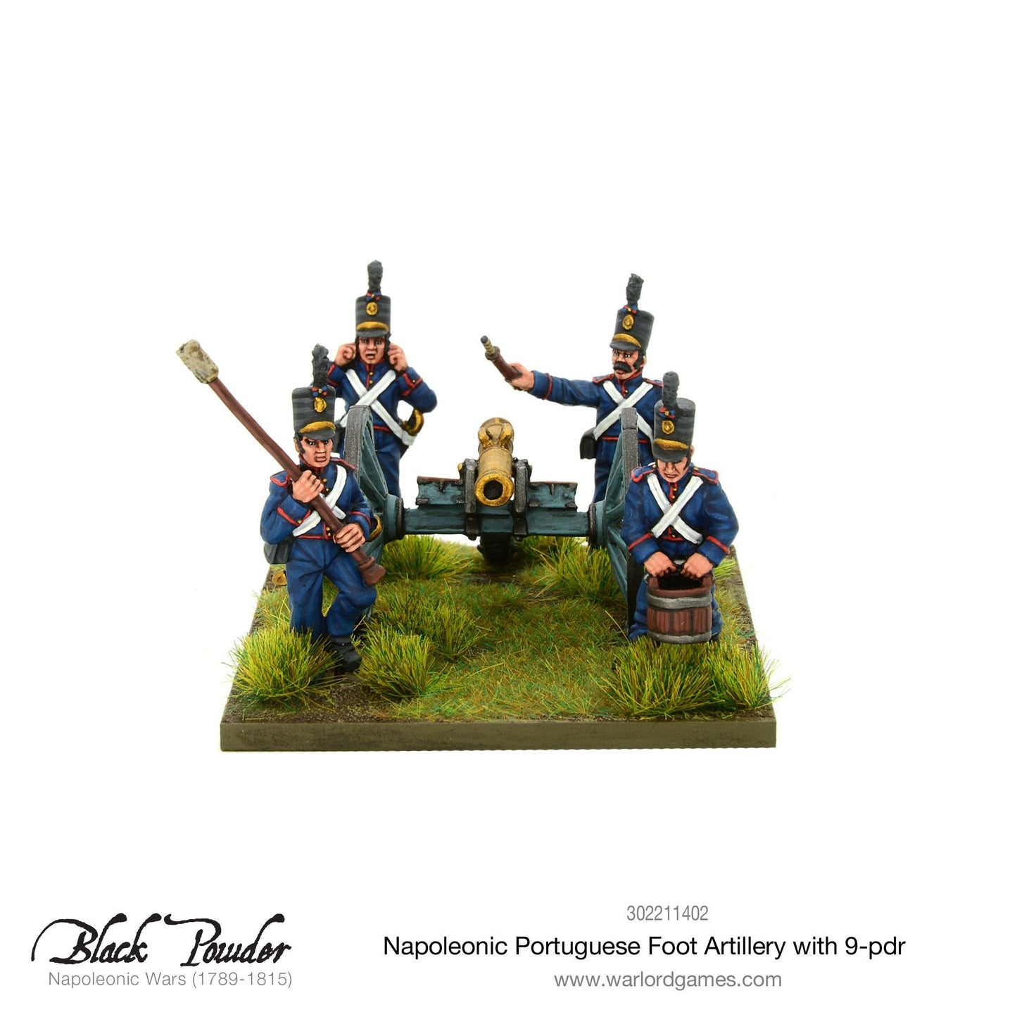 Black Powder: Napoleonic Portuguese Foot Artillery with 9-pdr