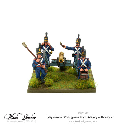 Black Powder: Napoleonic Portuguese Foot Artillery with 9-pdr