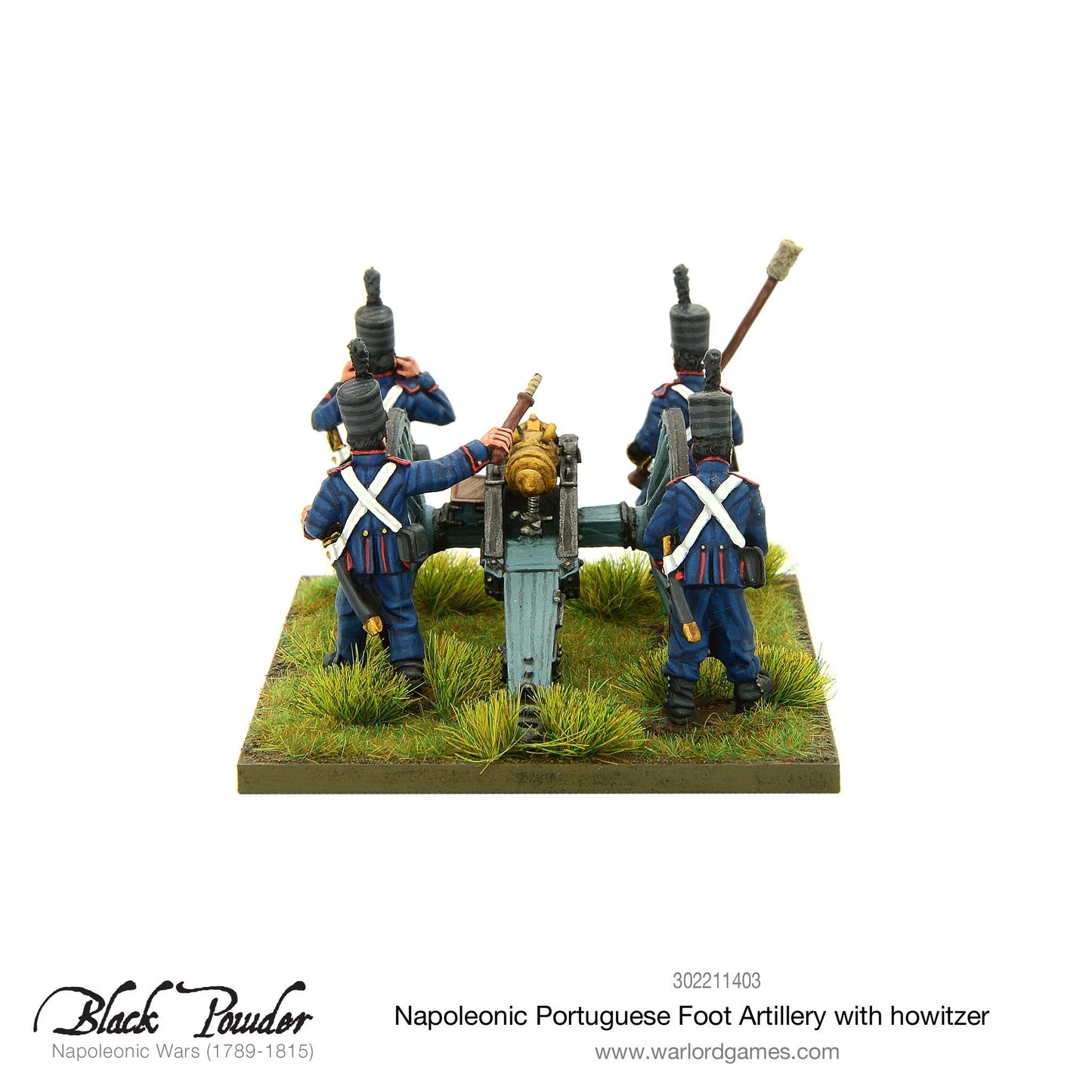 Black Powder: Napoleonic Portuguese Foot Artillery with howitzer