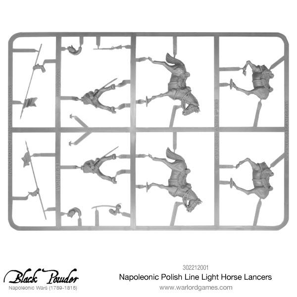 Black Powder: French - Napoleonic Polish Line Light Horse Lancers