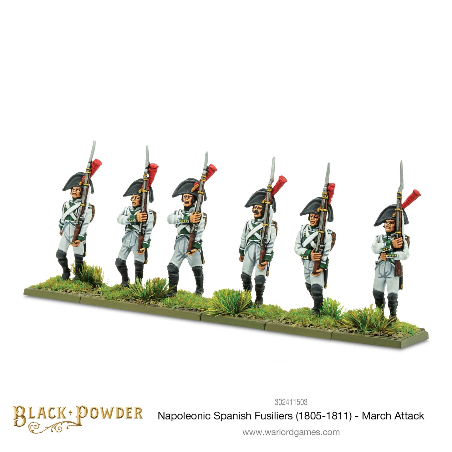 Black Powder: Napoleonic Spanish Fusiliers (1805-1811) - March Attack
