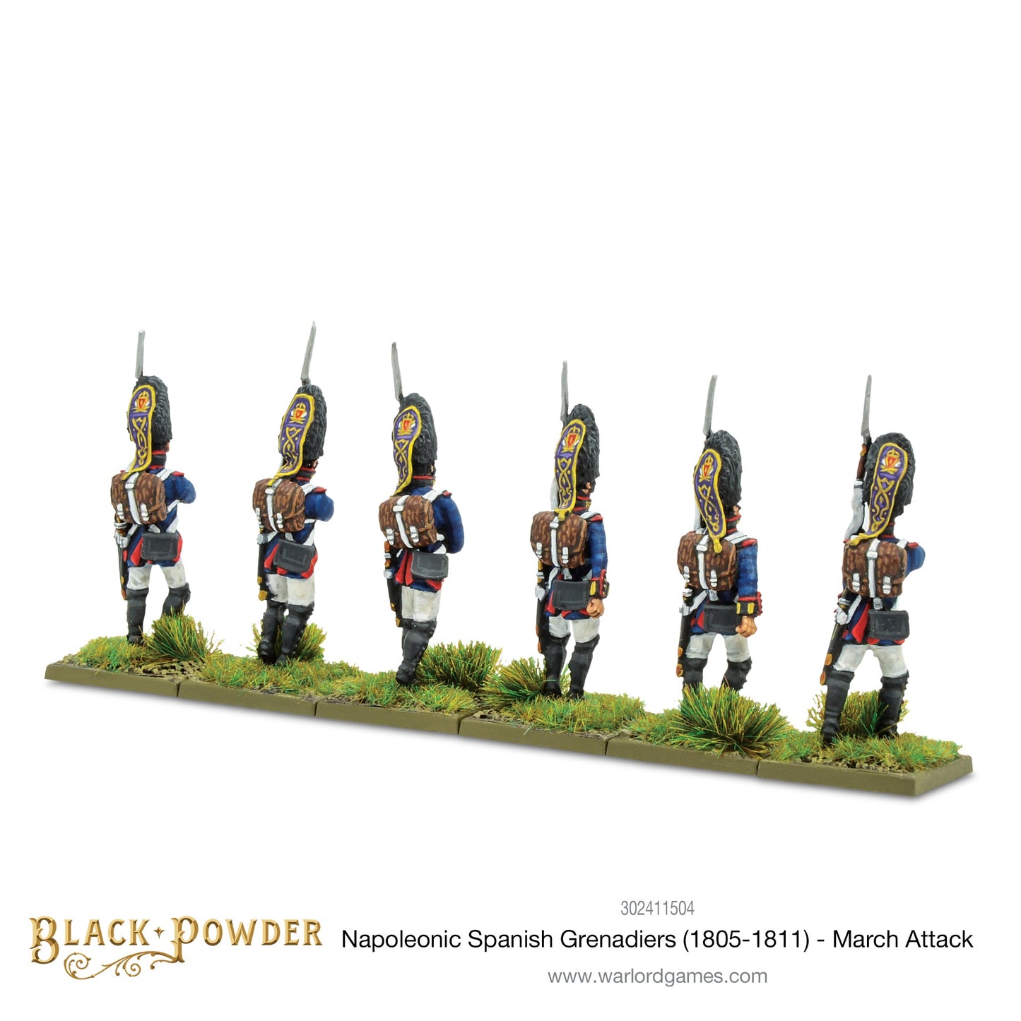Black Powder: Napoleonic Spanish Grenadiers (1805-1811) - March Attack
