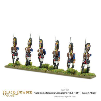 Black Powder: Napoleonic Spanish Grenadiers (1805-1811) - March Attack