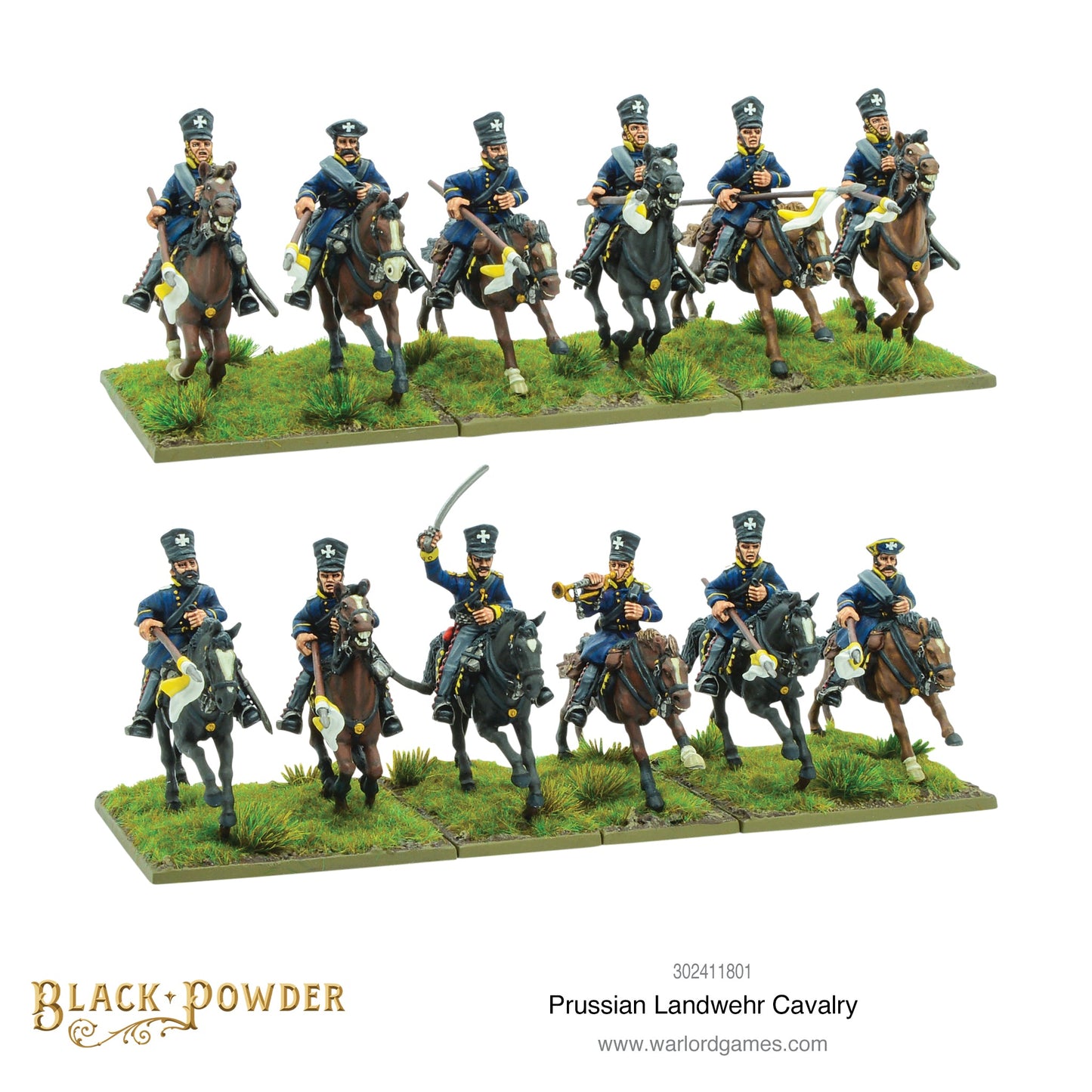 Black Powder: Prussians - Prussian Landwehr cavalry