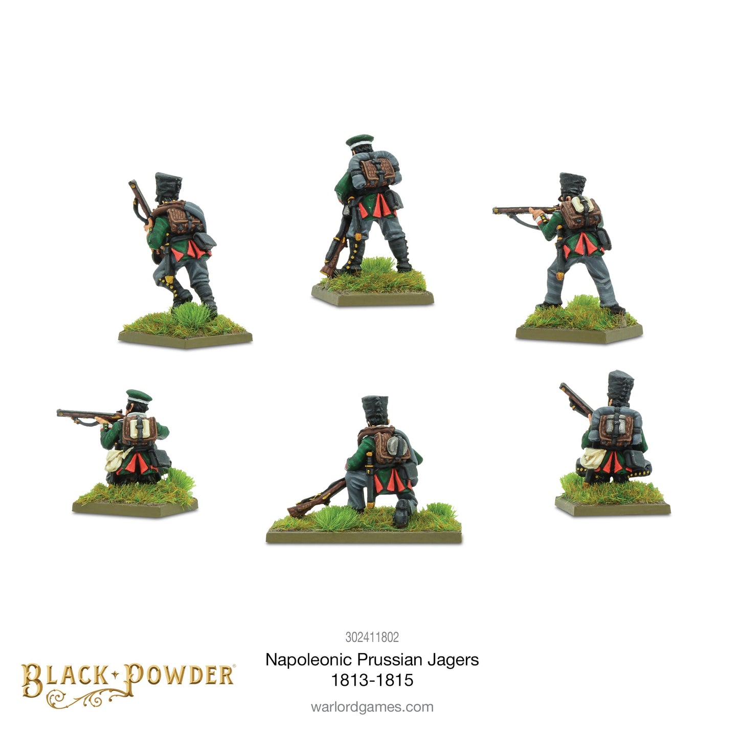 Black Powder: Prussians - Napoleonic Prussian Jägers (1813-15)