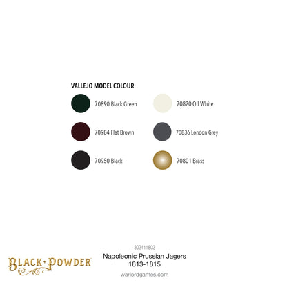 Black Powder: Prussians - Napoleonic Prussian Jägers (1813-15)